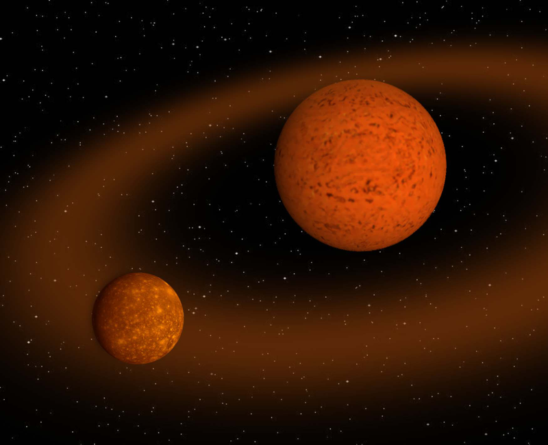 Illustration for article titled New Theory: A "Hit and Run" Accident Created Our Moon